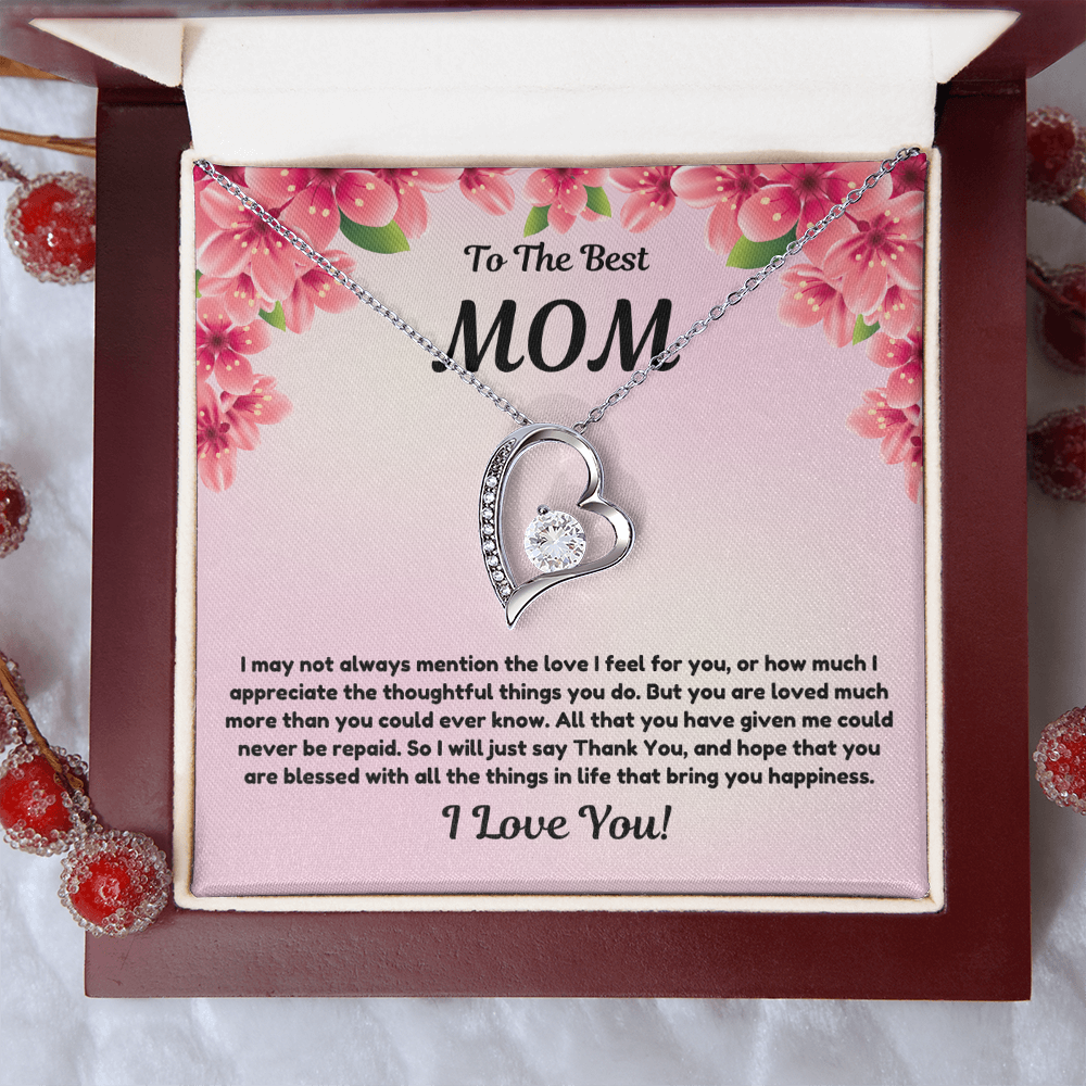 Best Mom Necklace + Free Matching Earrings (while stock last)