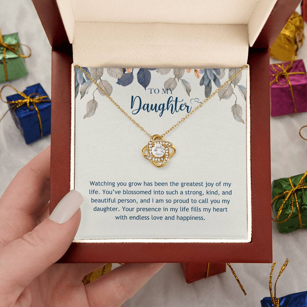 Daughter Necklace + Light Up Box