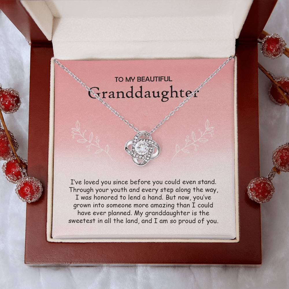 Granddaughter Necklace + Free Matching Earrings (while stock last)