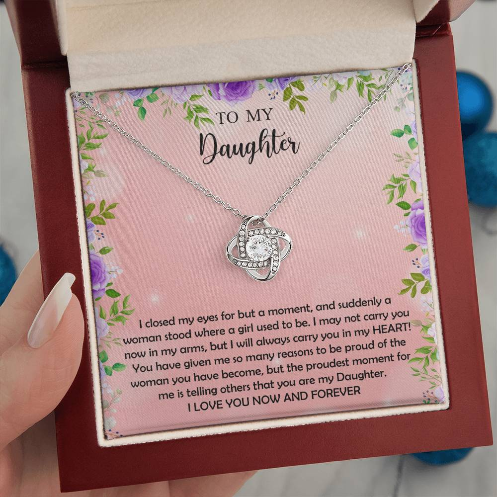 Daughter Necklace + Free Matching Earrings (while stock last)