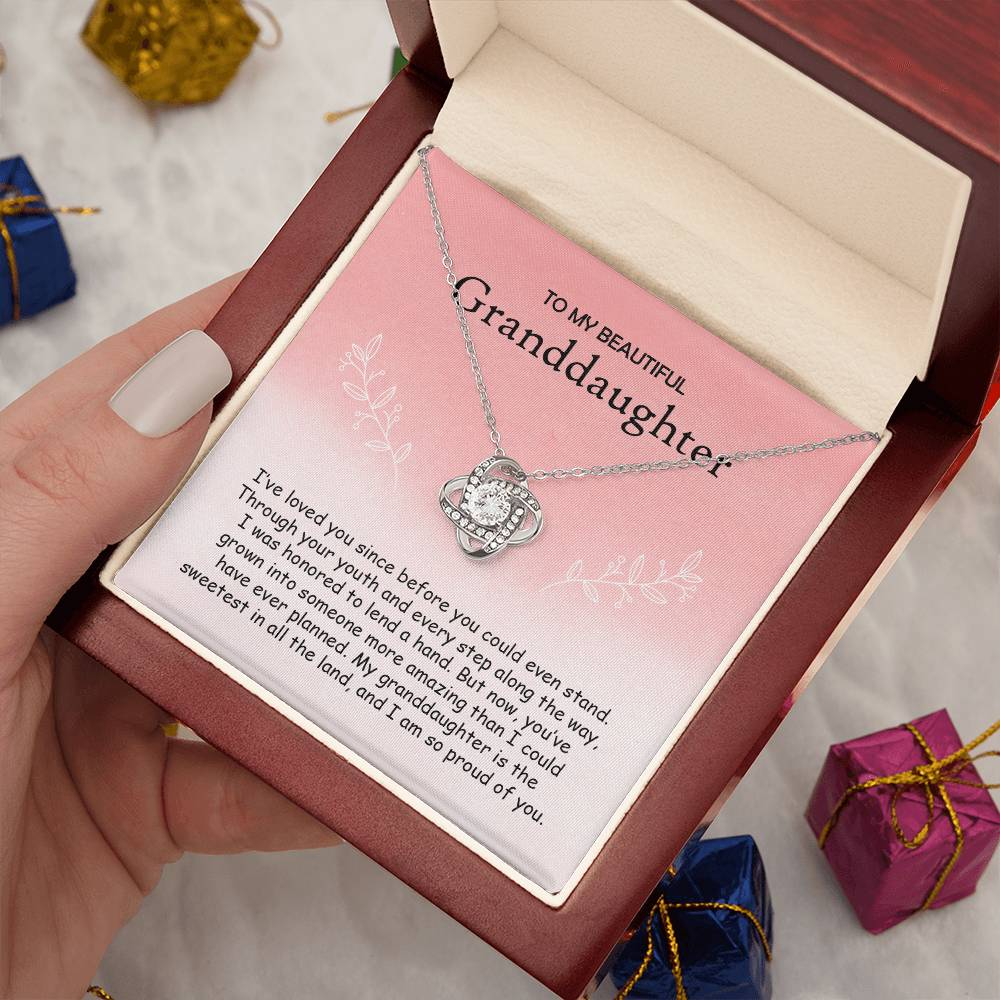 Granddaughter Necklace + Free Matching Earrings (while stock last)