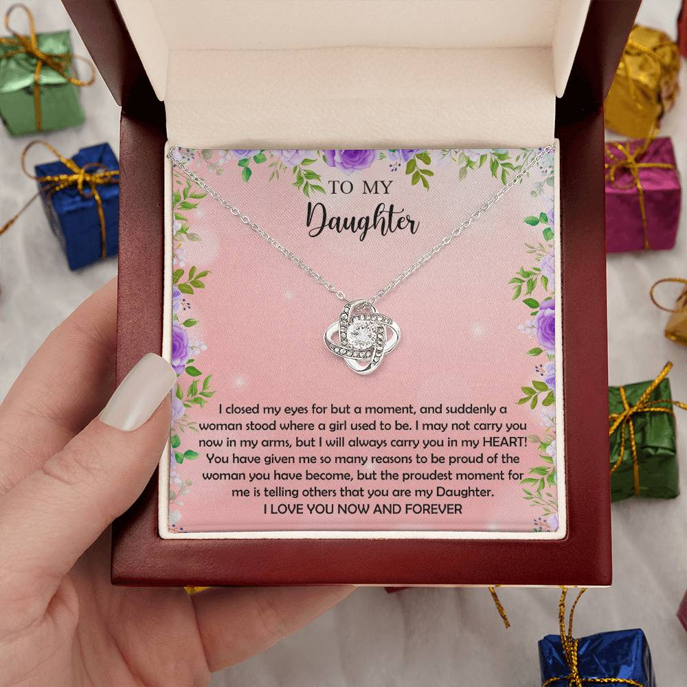 Daughter Necklace + Free Matching Earrings (while stock last)