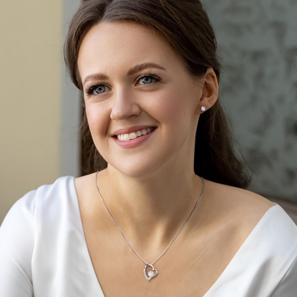 Mom Necklace + Free Matching Earrings (while stock last)
