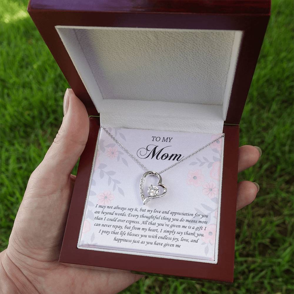 Mom Necklace + Free Matching Earrings (while stock last)