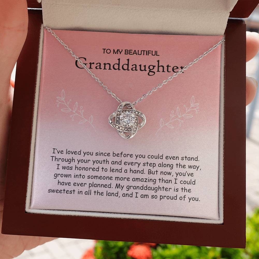 Granddaughter Necklace + Free Matching Earrings (while stock last)