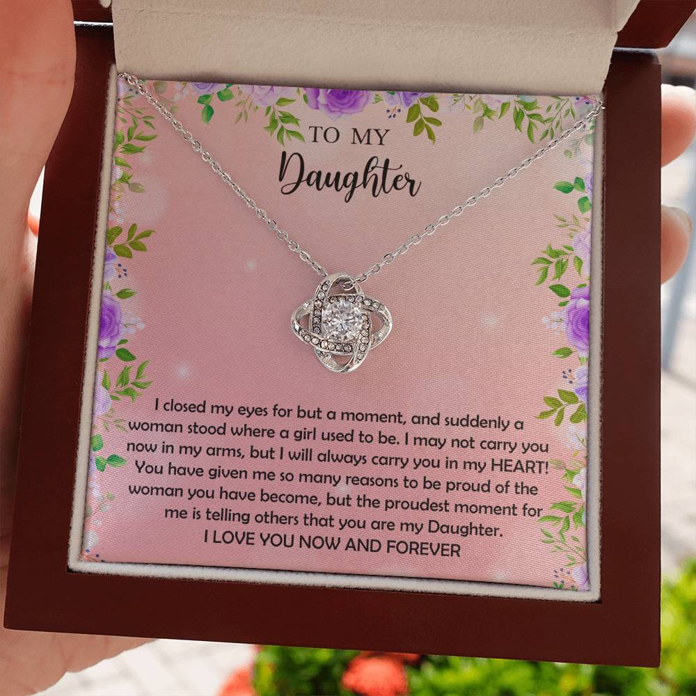 Daughter Necklace + Free Matching Earrings (while stock last)