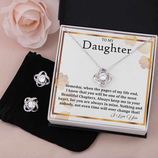 Daughter Necklace + Free Gift Earrings (while stock last)
