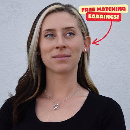 Mother's Day Necklace + Free Matching Earrings (while stock last)