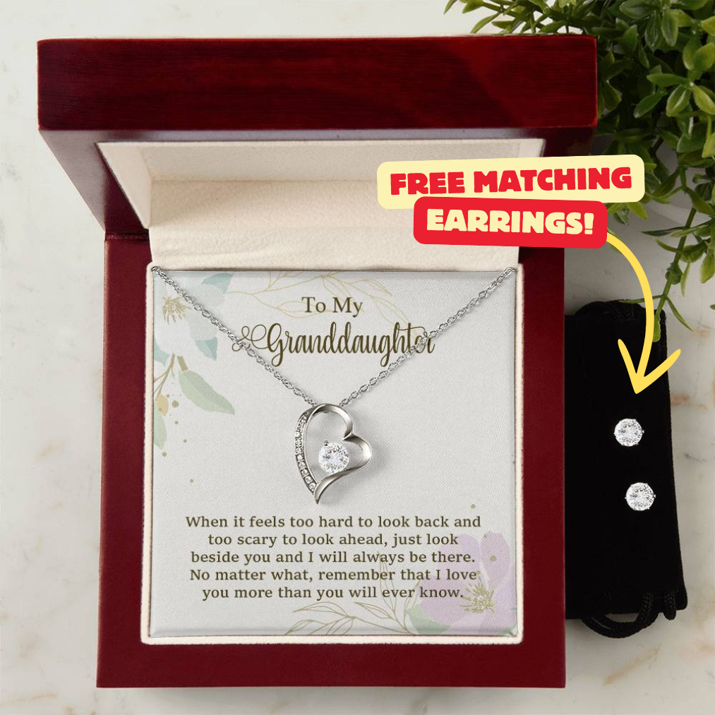 Granddaughter Necklace + Free Matching Earrings (while stock last)