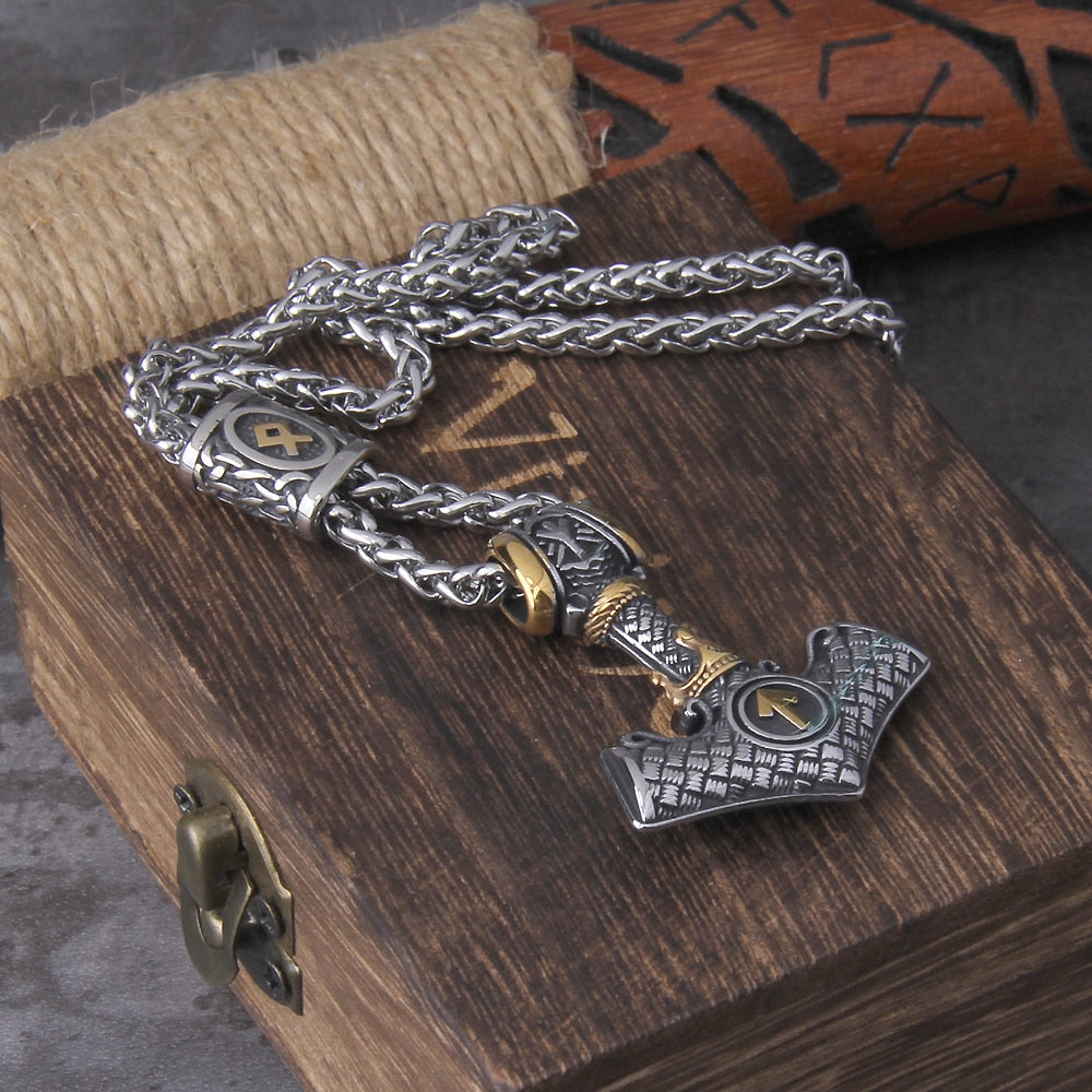 Mjolnir, Thor's Hammer Necklace