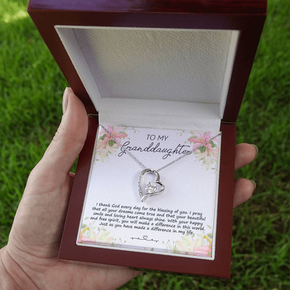 Granddaughter Necklace + Free Matching Earrings (while stock last)