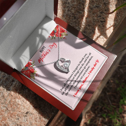 Mother's Day Necklace + Free Matching Earrings (while stock last)