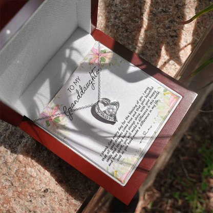 Granddaughter Necklace + Free Matching Earrings (while stock last)