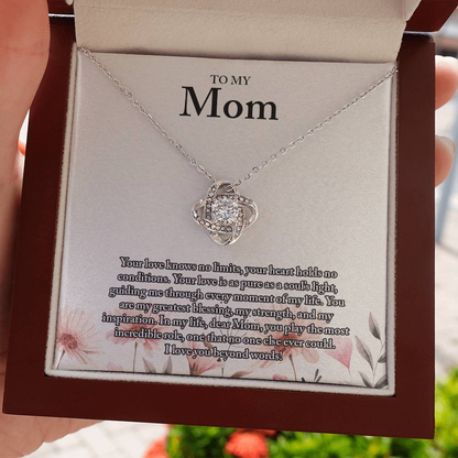 Mom Necklace + Free Matching Earrings (while stock last)