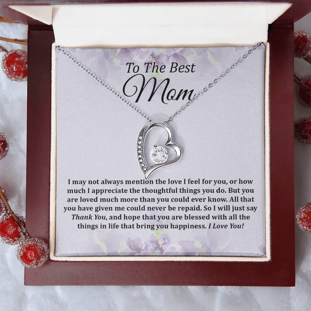 To My Mom Necklace