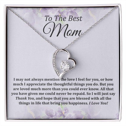 To My Mom Necklace