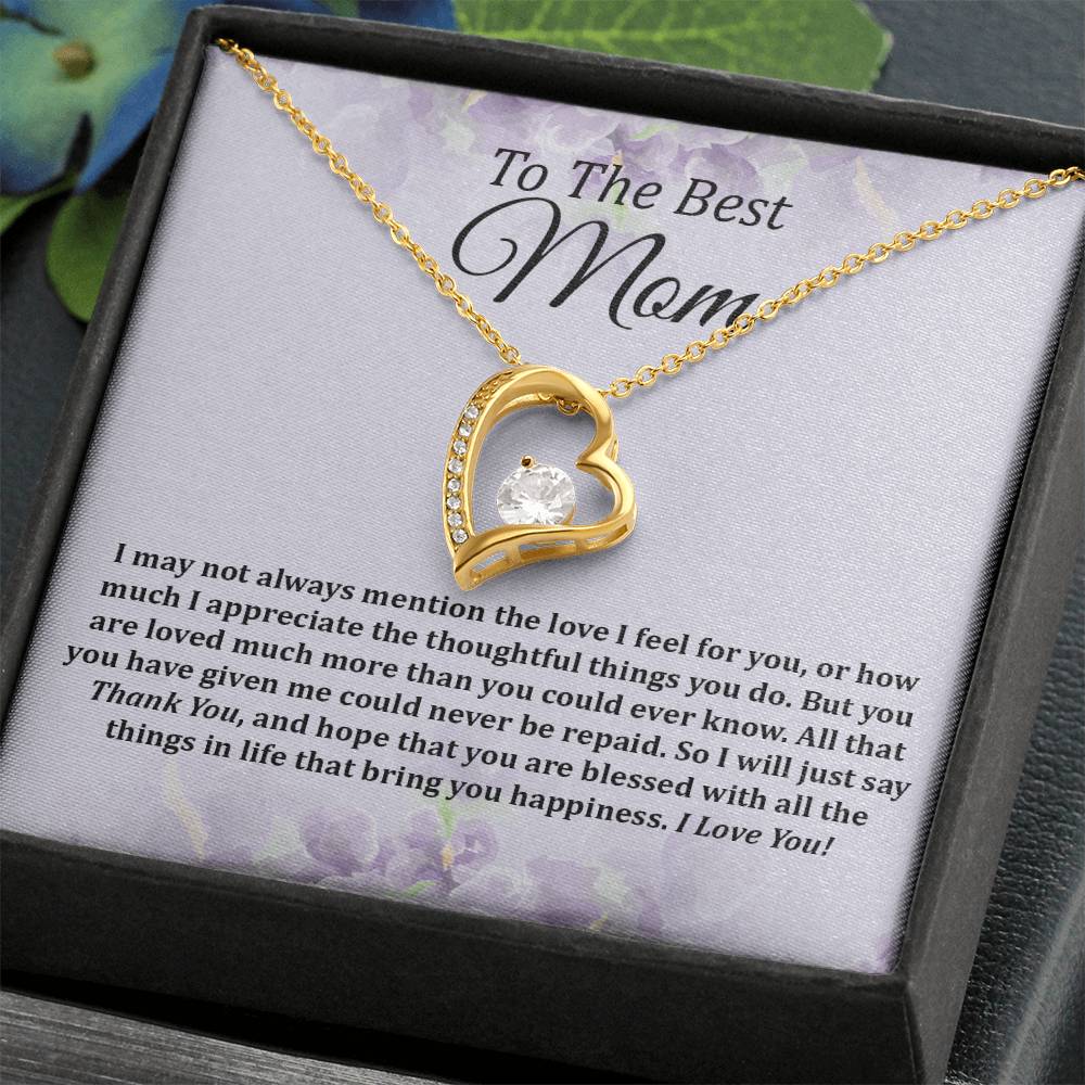 To My Mom Necklace