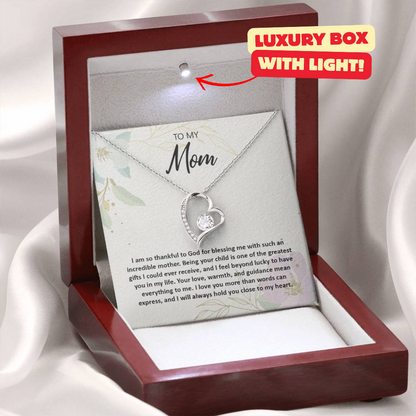 Mom Necklace + Free Matching Earrings (while stock last)